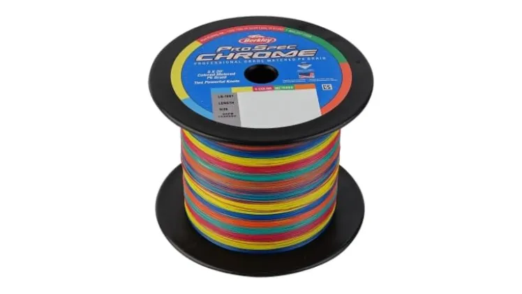 Berkley ProSpec Chrome Metered Braid Bulk Spool