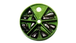 Bullet Weight Bass Casting Sinker Mini Skillet Assortment