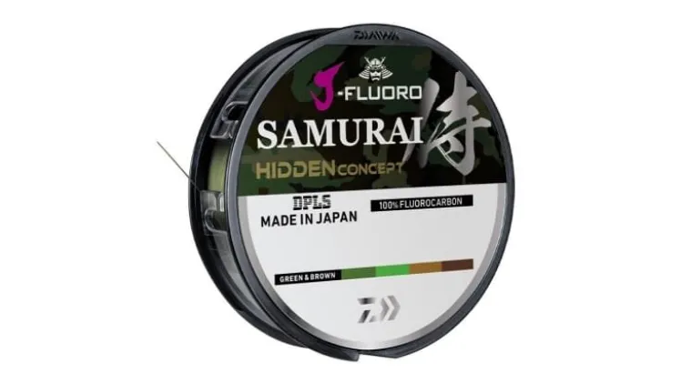Daiwa J-Fluoro Samurai Hidden Concept Fluorocarbon 220yd