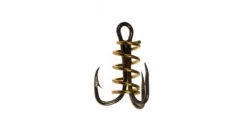 Eagle Claw 2X Strong Treble Hook w/Spring