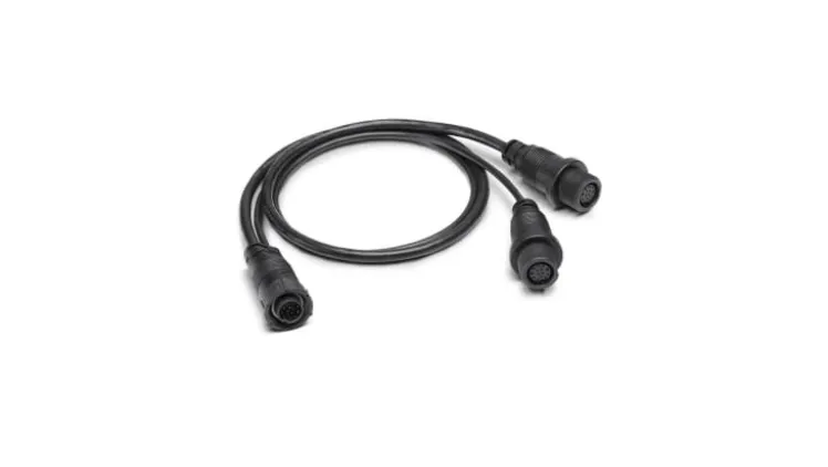 Humminbird SOLIX / APEX Side Imaging & 2D Transducer Adapter Splitter Cable