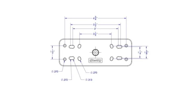 Scotty 163 Ball Mounting System