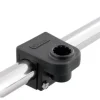 Scotty 245-BK Round Rail Mount 1-1/4