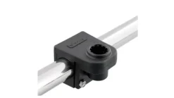 Scotty 245-BK Round Rail Mount 1-1/4