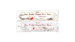 Smith's Long Snelled Striped Bass Rigged Hooks